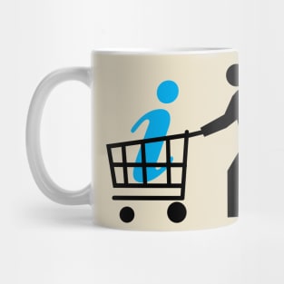 Pushing Information Mug